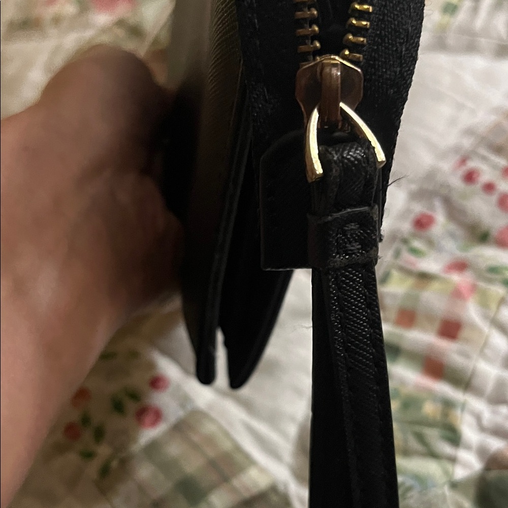 Kate Spade Black Textured Clutch - Picture 5 of 6